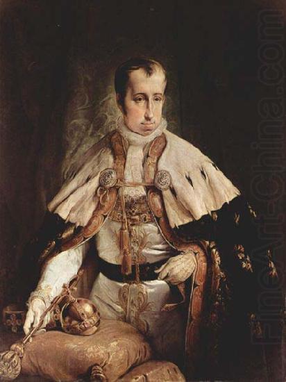 Francesco Hayez Portrait of the Emperor Ferdinand I of Austria china oil painting image
